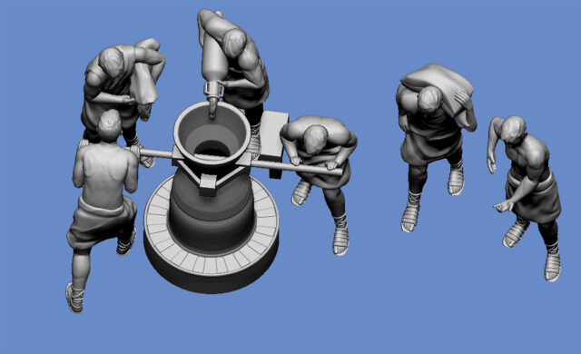 Verkauf 3 D Stl Druckdateien Germania Figuren