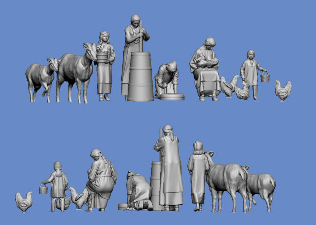 Familienfiguren Aus Harz - Vater & Sohn Statue Handbemalt Für Wohnzimmer Deko