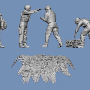 Bundeswehr-Fallschirmjäger - 3D Datei – Bild 1