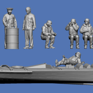 Fahrer Sprengboot