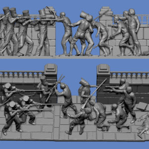 Diorama Krieg in Spanien