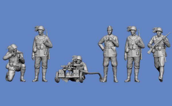 Italienische Infanteristen