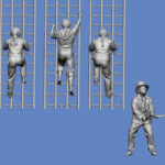 Seeleute der HMS Victory