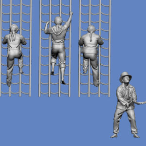 Seeleute der HMS Victory