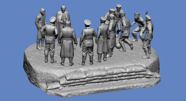 Dio-036 Westfront 1914 - 1000 Diorama Westfront