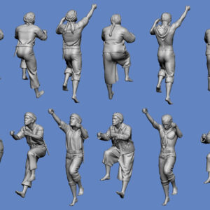 Matrosen in den Wanten