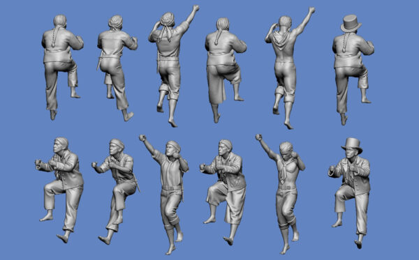 Matrosen in den Wanten