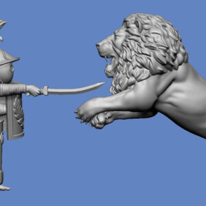 Römisches Zivilleben Gladiatoren mit wilden Tieren – Bild 2