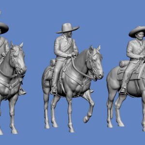 Mexikanische Revolverhelden zu Pferd – Bild 1