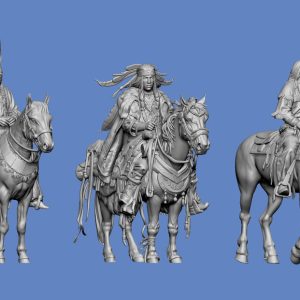 Prärieindianer zu Pferd – Bild 1