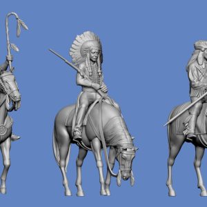 Prärieindianer zu Pferd – Bild 1