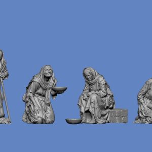 1:48  Bettlerinnen Mittelalter – Bild 1