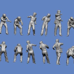 Trafalgar 1805 Seeleute Druckdatei – Bild 1