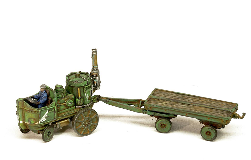 Steampunk Industrie Traktor