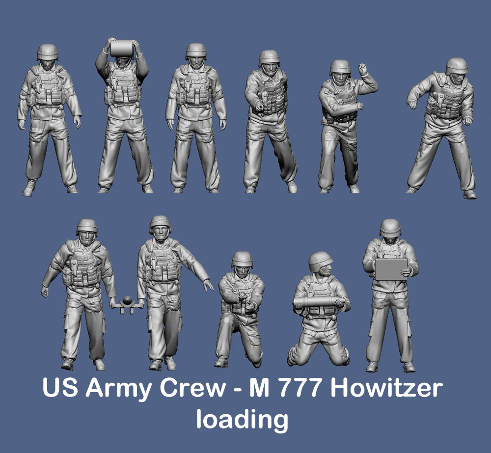 US Army - Artilleristen für Haubitzen M 198 und M 777 02