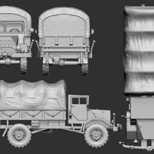 Ford 938 - Natoziege Pritsche mit Plane