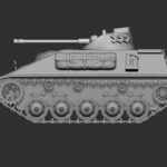 Hotchkiss kurz - Aufklärungspanzer