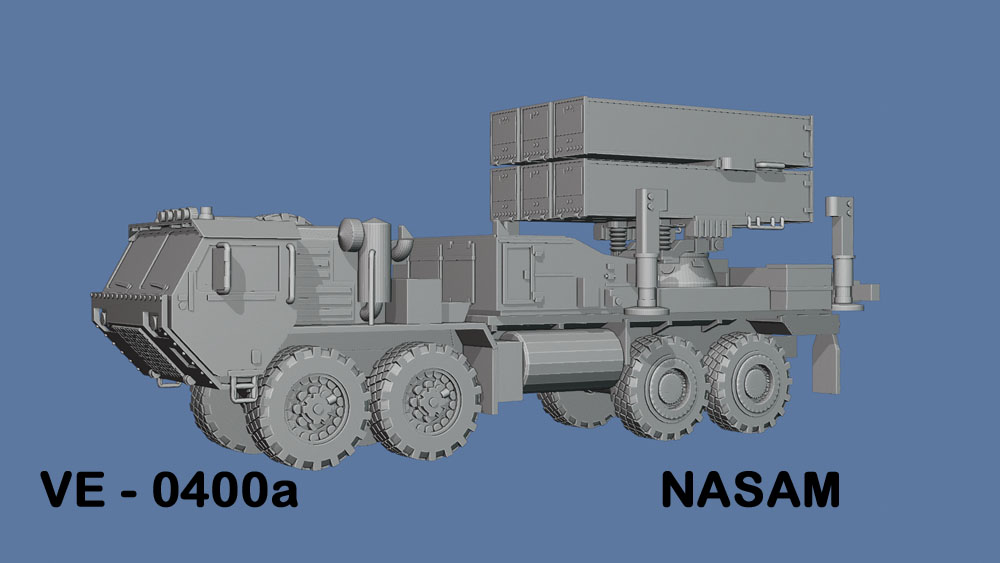 NASAM Luftabwehr Raketensystem - Mobil