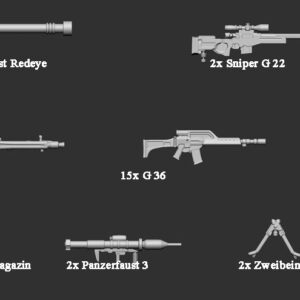 Bundeswehr - Infanterie Waffen 02