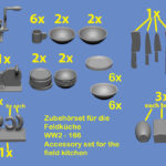 Zubehörset für die Feldküche
