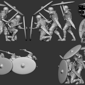 Römischer Schildwall III - 3D Datei