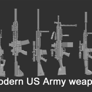 US Waffen Neuzeit 01 - Print on Demand